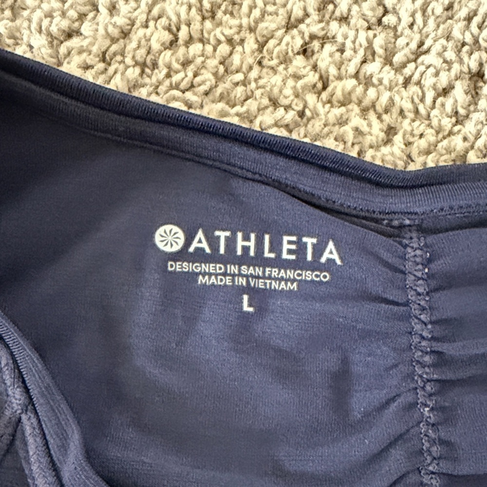 Athleta Women's Dark Blue top - Picture 2 of 4